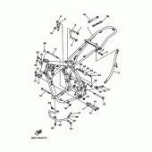 Схема вузла: Рама Yamaha TT-R250 TT-R250
