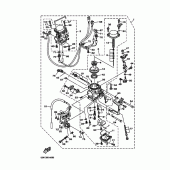 Схема узла: Карбюратор Yamaha BT1100 Bulldog