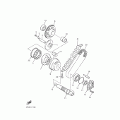 Схема узла: Привод стартера Yamaha XJR1300