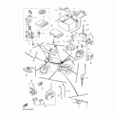 Схема узла: Электрооборудование 2 Yamaha FZ1 FZ1 FAZER (Naked)