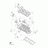 Схема вузла: Циліндр Yamaha YZF-R1 R1