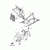 Схема вузла: Крило Yamaha YP400 Grand Majesty