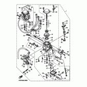 Схема вузла: Карбюратор Yamaha XVS1100 Drag Star Classic