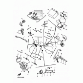 Схема вузла: Електроустаткування 2 Yamaha YZF-R1 R1 RaceBase