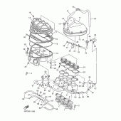 Схема вузла: Впускна система Yamaha YZF-R6/ YZF600 R6