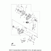 Схема узла: Водяной насос Yamaha XVS1300 V-Star