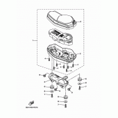 Схема вузла: Панель приладів Yamaha MTN320 MT-03 (ABS)