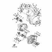 Схема узла: Масляный насос Yamaha XT660 XT660Z Tenere