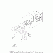 Схема вузла: Задній ліхтар (Стоп сигнал) Yamaha XT250 XT250
