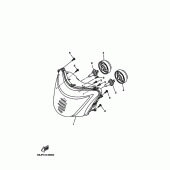 Схема узла: Фара Yamaha YP250 Majesty