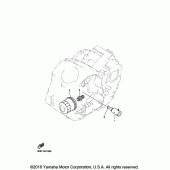 Схема вузла: Фільтр масляний Yamaha XVS1300 V-Star Tourer