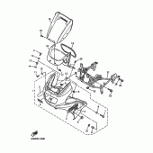 Схема узла: Облицовочные элементы 1 Yamaha XJ900 Diversion