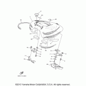 Схема узла: Топливный бак Yamaha XV1900 Raider S