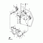 Схема вузла: Система індукції повітря Yamaha YZF-R6/YZF600 R6