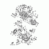 Схема узла: Головка цилиндра Yamaha XVS650 Drag Star Classic