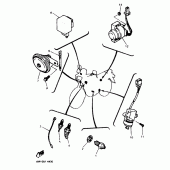 Схема узла: Электрооборудование 2 Yamaha XTZ660 Tenere