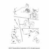Схема вузла: Електроустаткування (3) Yamaha FJ09 FJ-09