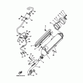 Схема вузла: Вихлопна система Yamaha YP250 Majesty