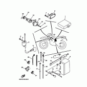 Схема узла: Электрооборудование 1 Yamaha TT-R250 TT-R250