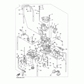 Схема вузла: Карбюратор Yamaha WR250 WR250F