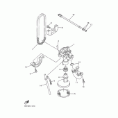 Схема вузла: Масляний насос Yamaha YZF-R6/ YZF600 R6