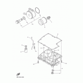 Схема вузла: Фільтр масляний Yamaha FZ8 FZ8 FAZER (ABS)