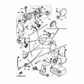 Схема вузла: Електроустаткування 1 Yamaha XP500 T-MAX