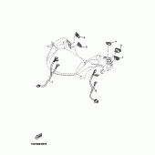 Схема узла: Пульт управления рулевой и Рычаг Yamaha YP250 X-MAX