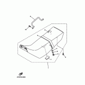 Схема узла: Сиденье Yamaha TT250R TT-R