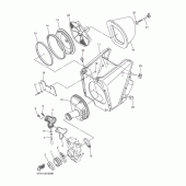 Схема вузла: Впускна система Yamaha YZ450F YZ450F