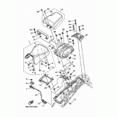 Схема узла: Сиденье Yamaha XTZ1200 Super Tenere