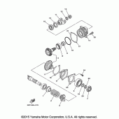 Схема узла: Промежуточная передача Yamaha XTZ1200 Super Tenere ES