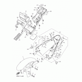 Схема узла: Крыло Yamaha YZF-R1 R1