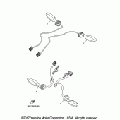 Схема узла: Поворотники Yamaha FZ10/ MTN1000 FZ-10