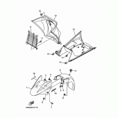 Схема узла: Крыло Yamaha YP400