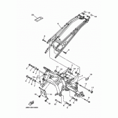 Схема узла: Рама Yamaha XTZ1200 Super Tenere