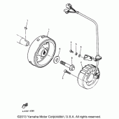 Схема вузла: Генератор Yamaha YZF600R Thundercat