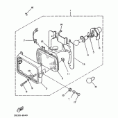 Схема вузла: Фара Yamaha XT125