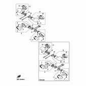 Схема вузла: Поворотники Yamaha YZF-R1 R1