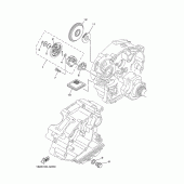 Схема вузла: Масляний насос Yamaha TTR125 TT-R125