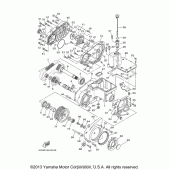 Схема вузла: Проміжна передача Yamaha XV1700 Road Star S