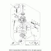 Схема вузла: Карбюратор Yamaha TW200