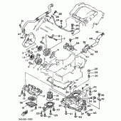 Схема узла: Масляный насос Yamaha TDM850