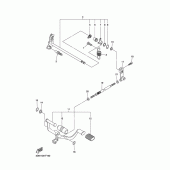Схема узла: Вал переключения Yamaha XVS1300 Midnight Star