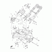 Схема вузла: Рама Yamaha FZ8 FZ8 FAZER