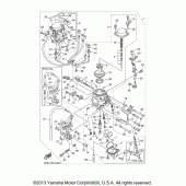 Схема вузла: Карбюратор Yamaha XVS1100 V-Star Classic
