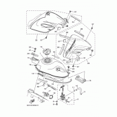 Схема вузла: Паливний бак Yamaha XT250 Serow