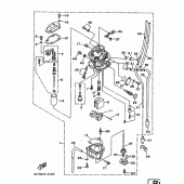 Схема узла: Карбюратор Yamaha TT250R TT-R