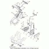 Схема узла: Масляный насос Yamaha XV1100 Virago