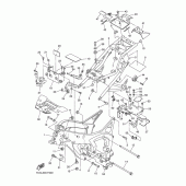 Схема вузла: Рама Yamaha FZ6 FZ6 FAZER